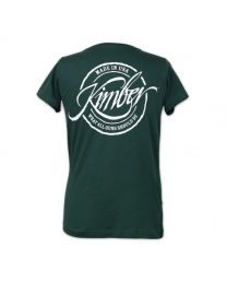 Women's Round Logo T-Shirt (Green)