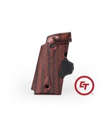 Crimson Trace Laser Grips, Micro 9, Rosewood, Red Laser