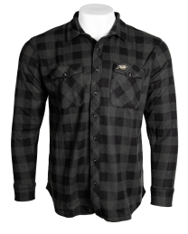 Kimber Stretch Flannel Black/Charcoal