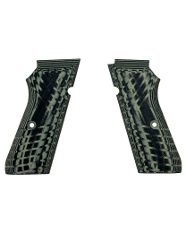 KDS9c Grips, Textured - Olive Drab/Black