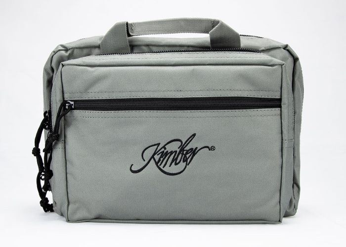 Kimber Range Bag Soft Case W/ Logo Light Gray 1500170A Pistol Case-img-0