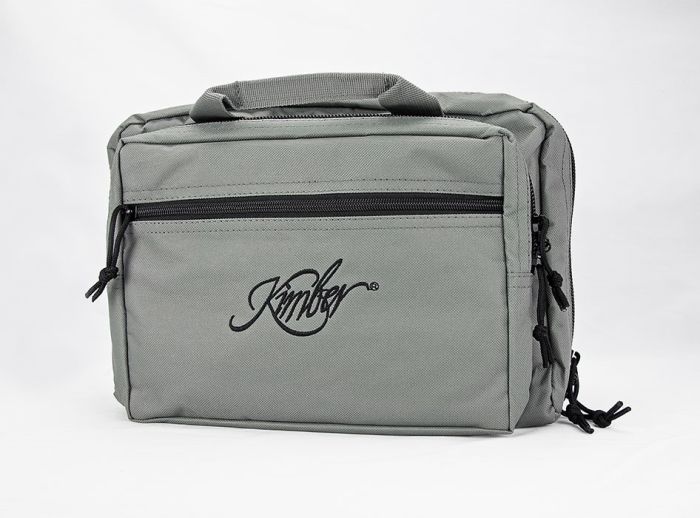 Kimber Range Bag Soft Case W/ Logo Light Gray 1500170A Pistol Case-img-1